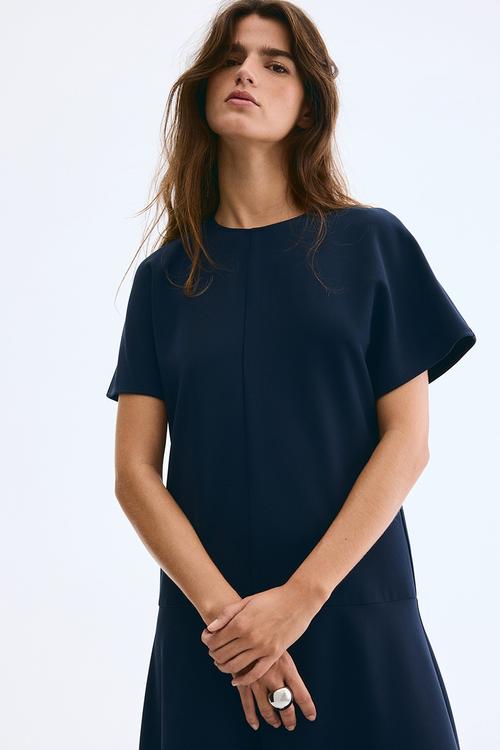 Midi dress - navy blue