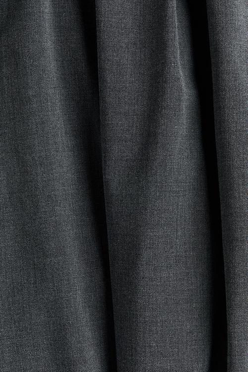 Balloon drawstring trousers - dark grey marl