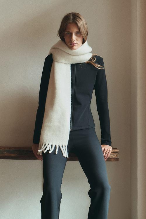 Warming flared sports leggings with thermomove? - black