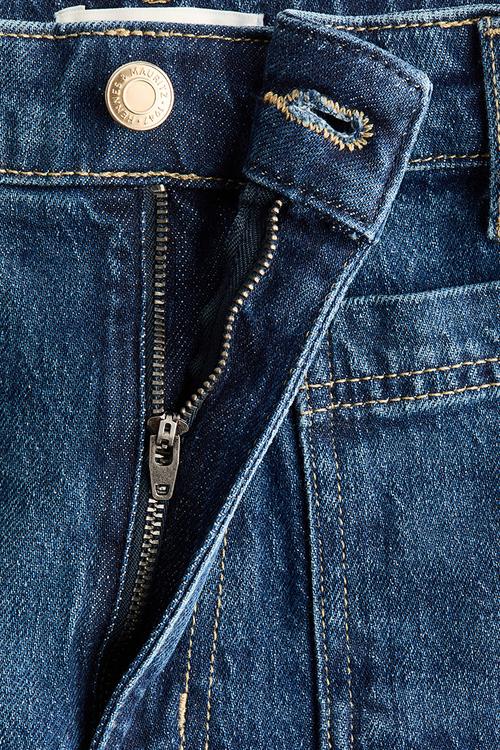 Wide high jeans - dark denim blue