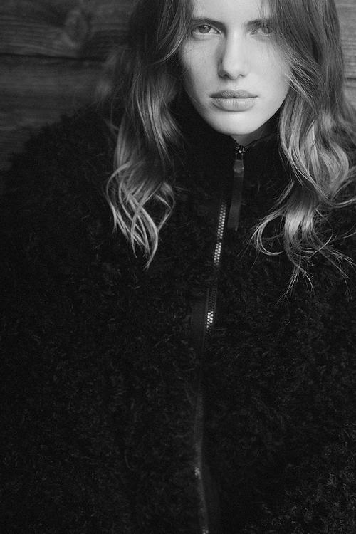 Teddy jacket - black