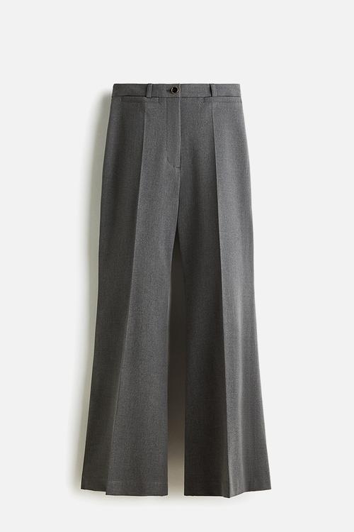 Tailored trousers - grey marl