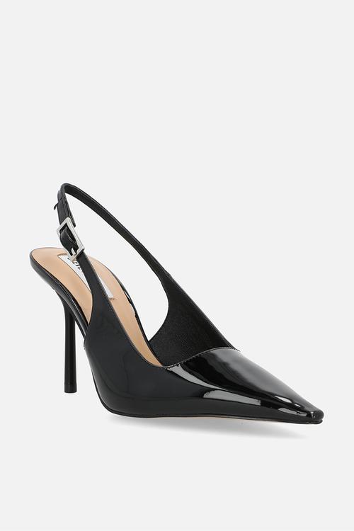Delanerys heel - black patent