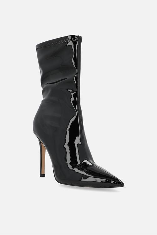 Easy st. boot - black patent