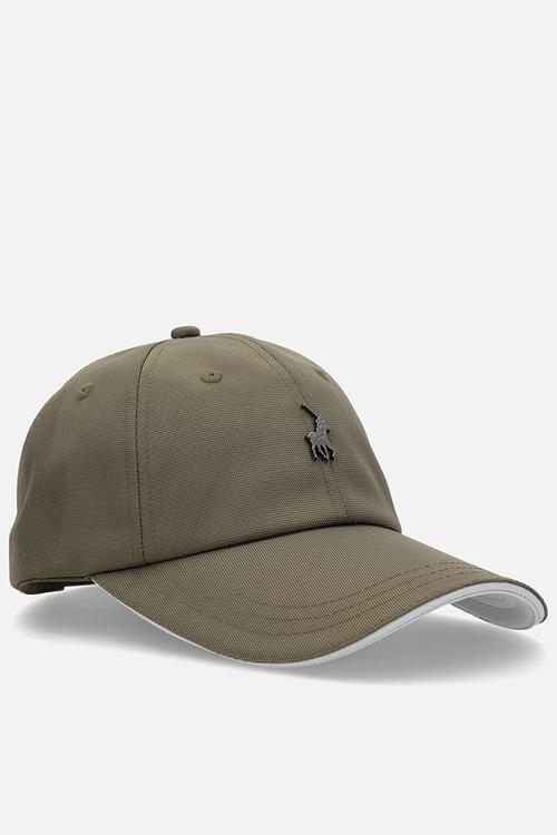 6 Panel Metal Peak  - Olive