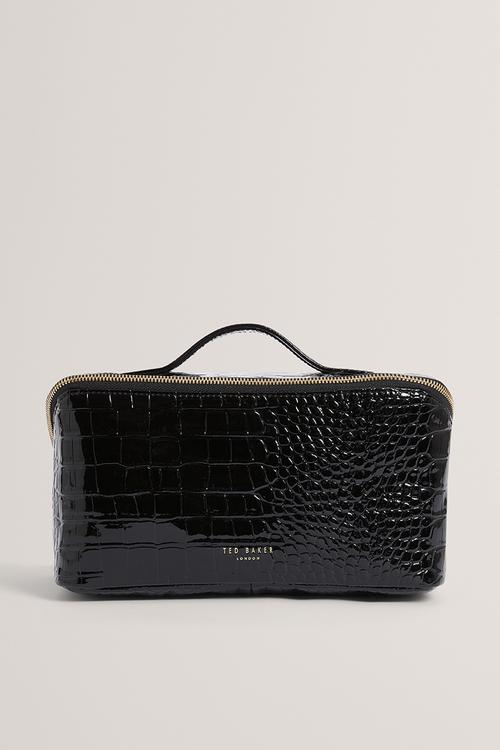 Vieda : Croc Effect Small Makeup Bag