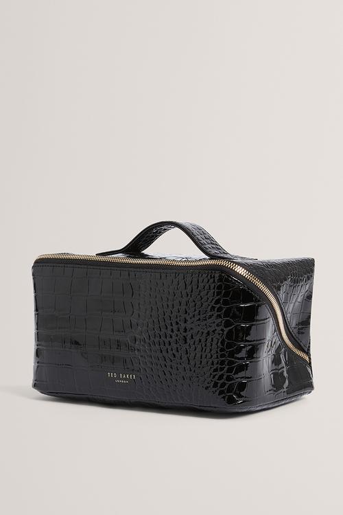 Vieda : Croc Effect Small Makeup Bag