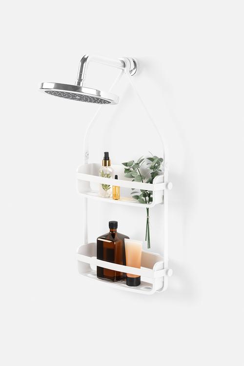 Flex Shower Caddy - White
