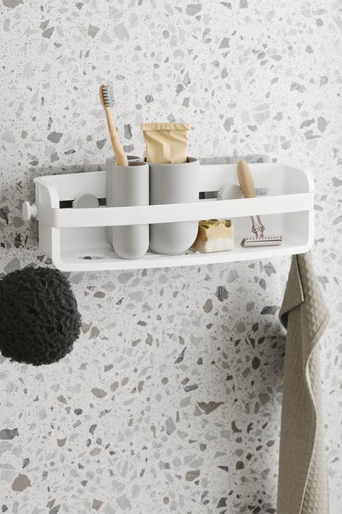 Flex Adhesive Bin - White