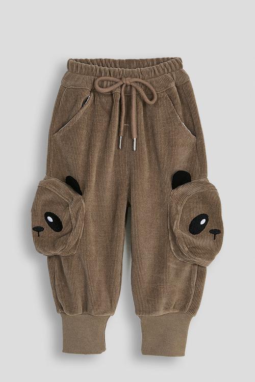Panda pocket joggers - brown