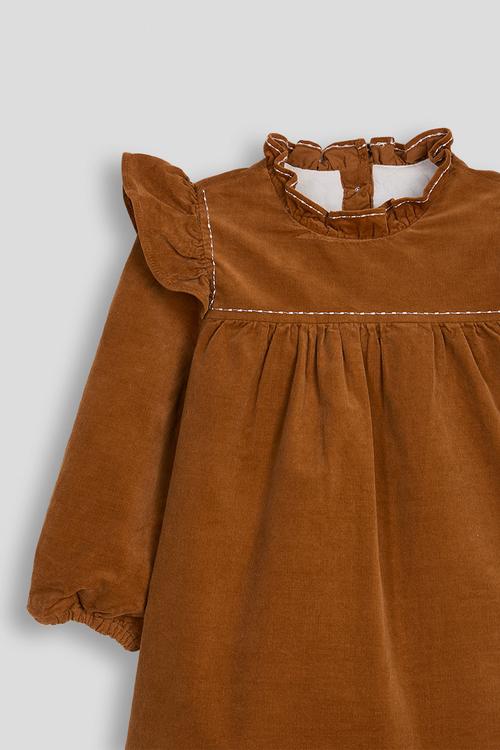Vintage inspired dress - burnt orange