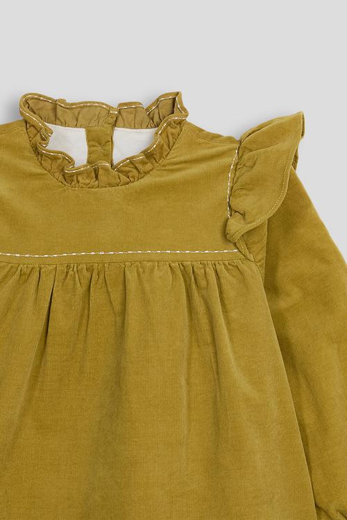 Vintage inspired dress - mustard