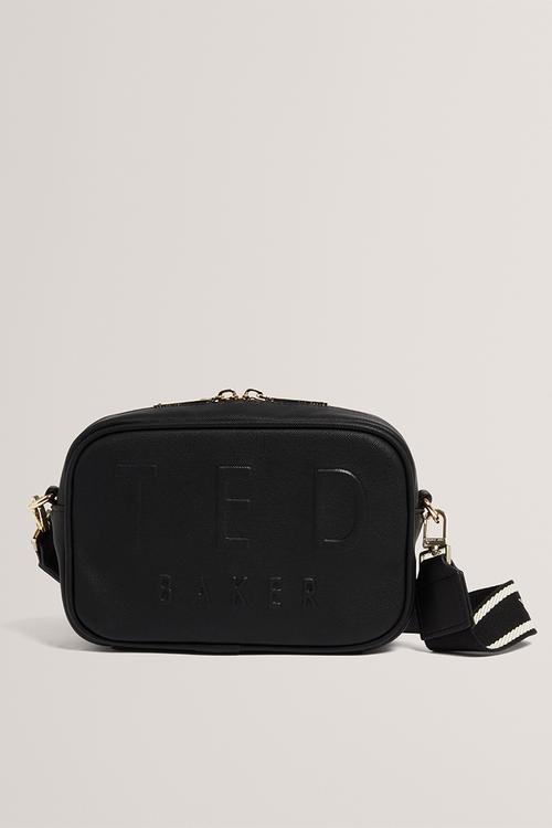 Loueey Webbing Detail Camera Bag - Jet Black