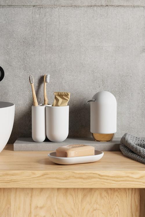Touch Soap Pump - White