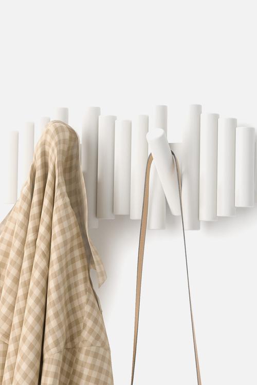 Picket Rail Hook - White