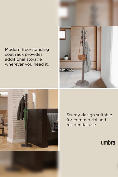 Flapper Coat Rack - Grey