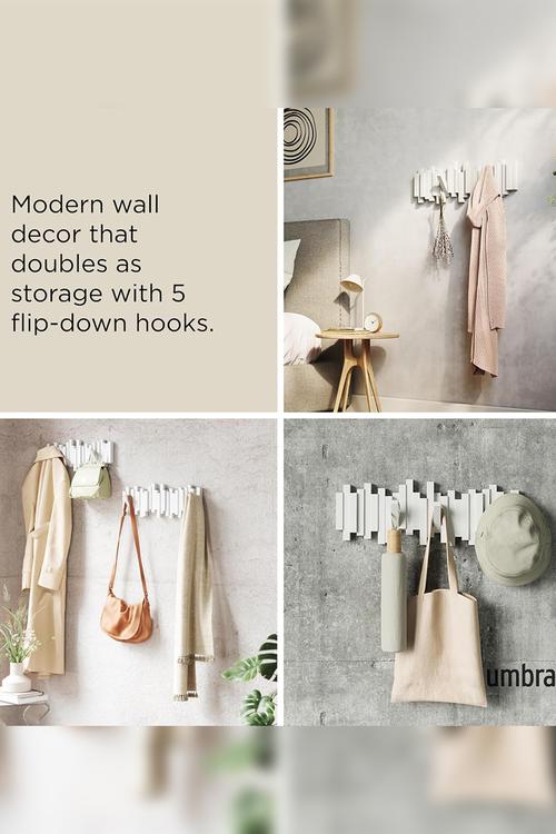 Sticks Multi Hook - White