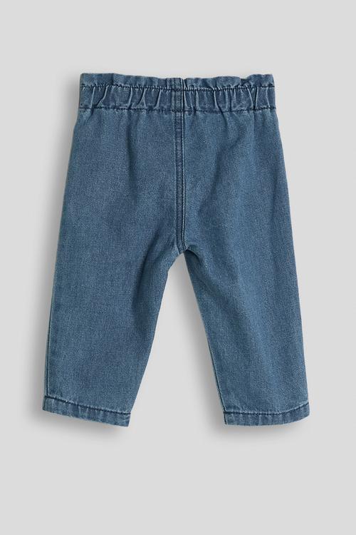 Straight leg jeans - blue/print multi