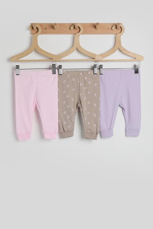 3 pack lightweight joggers - multi
