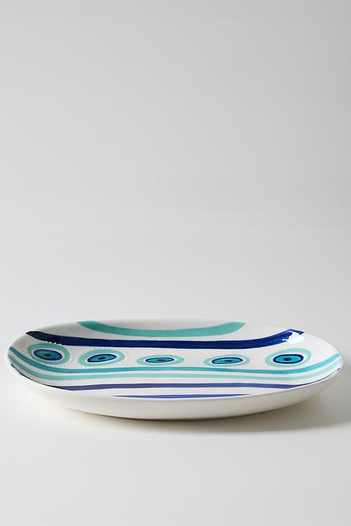 Rock Platter Large Evil Eye