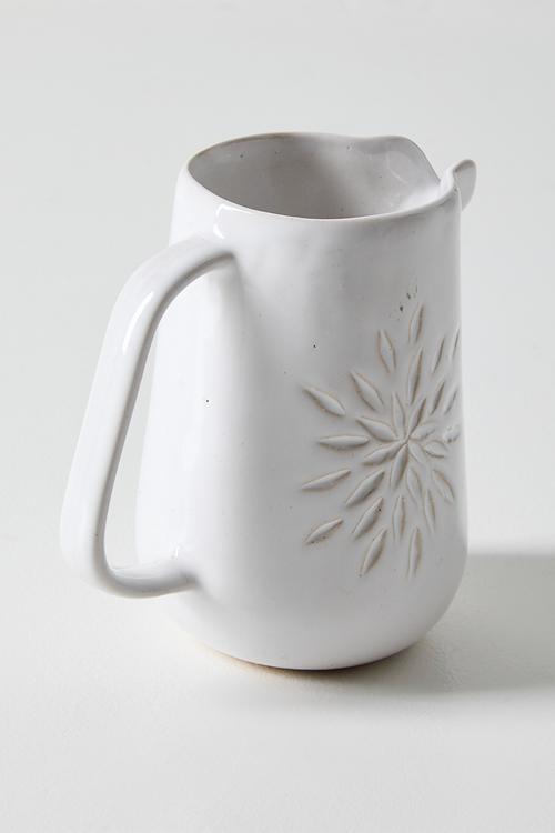 Olivia Jug Small - White