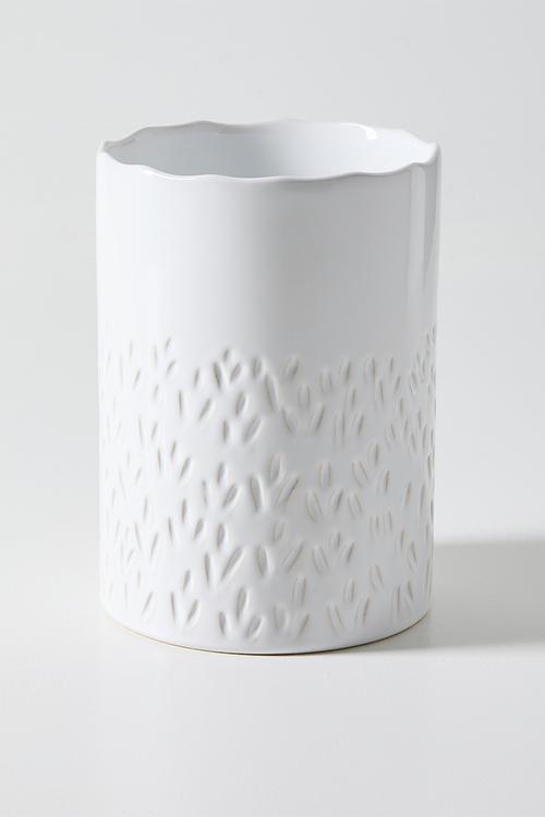 Cylinder Vase - White