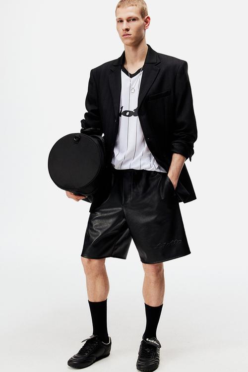 Lotto H&M: Loose fit football shirt - white/lotto