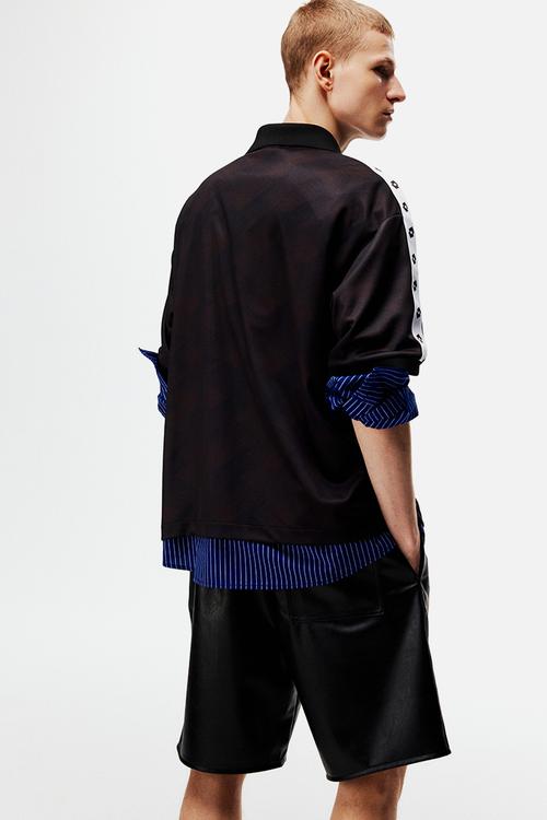 Lotto H&M: Loose fit football shirt - black/lotto