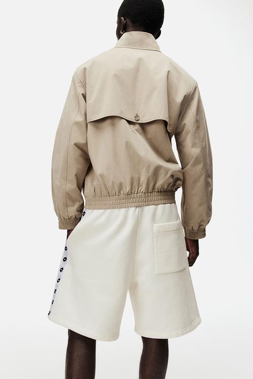 Lotto H&M: Regular fit sweatshorts - white/lotto
