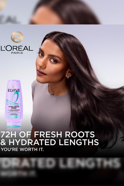 Elvive Hydra Pure 72H Rehydrating Conditioner - 300ml
