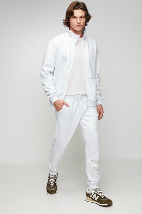 NKOSI Fleece Bottom - WHITE