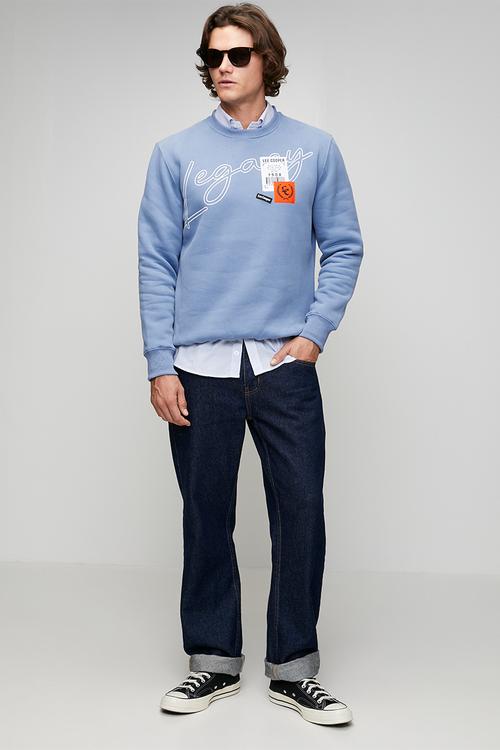LEON Sweatshirt - Blue