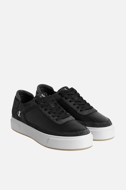 Basket Cupsole Laceup - Black/Travertine