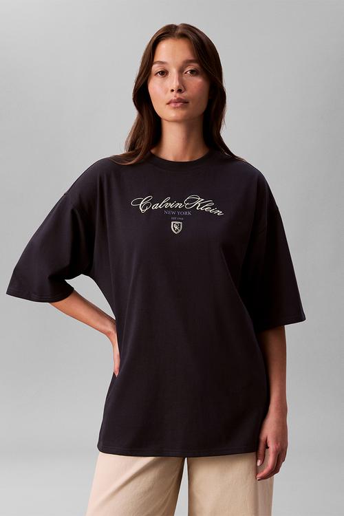 Ss oversize ck ny tee - inkwell
