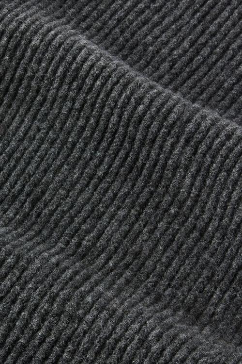 Wrap snood - charcoal marle