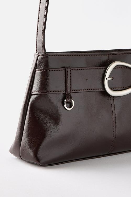 Maeve underarm bag - choc
