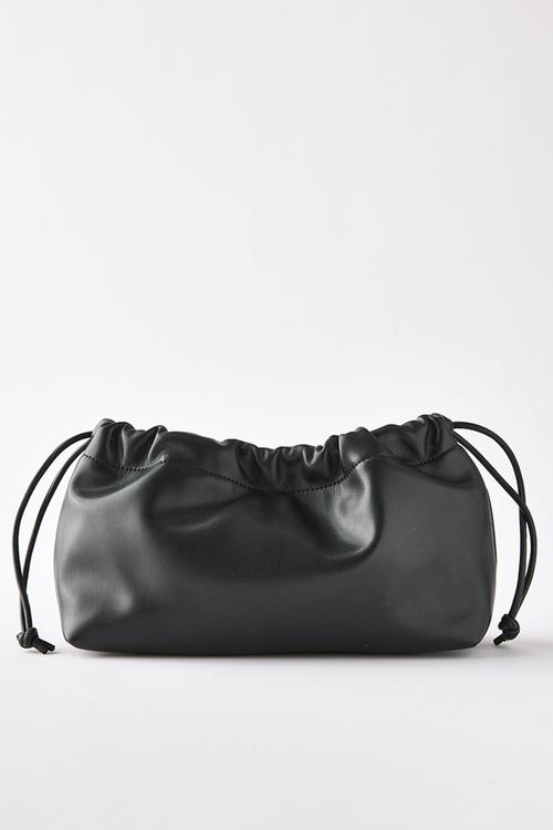 Ebony clutch bag - black