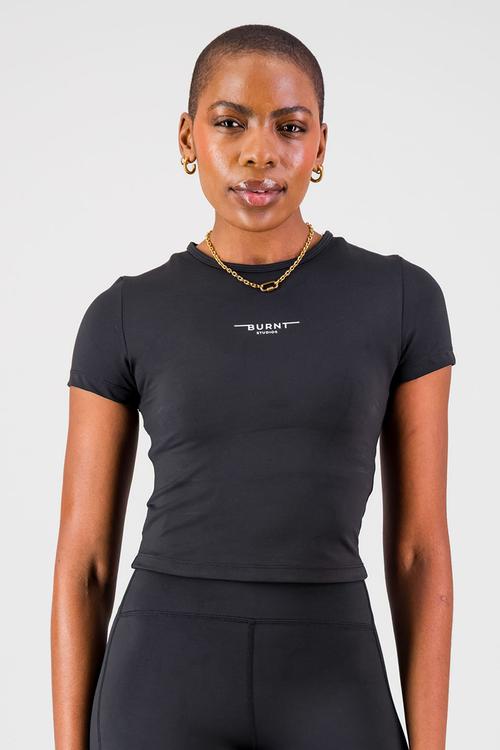 Essential Olivia Fitted Tee - Black