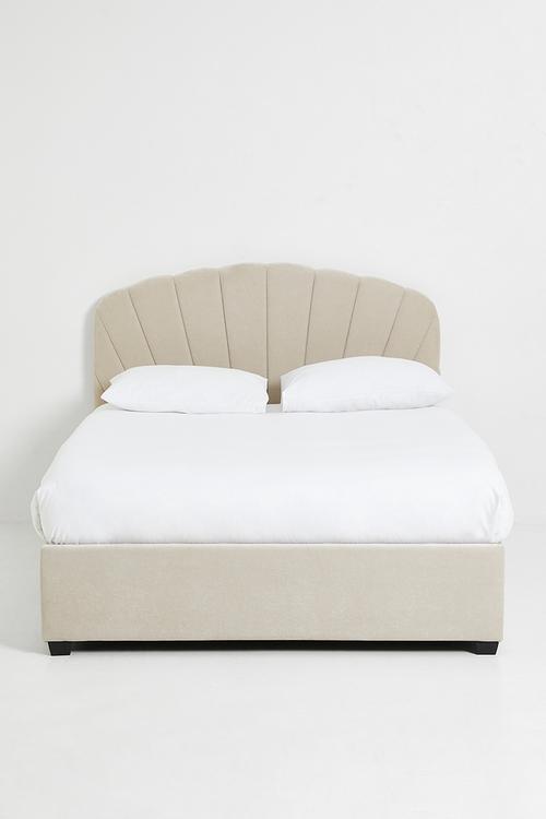 Pixie Upholsetered Bed - Natural