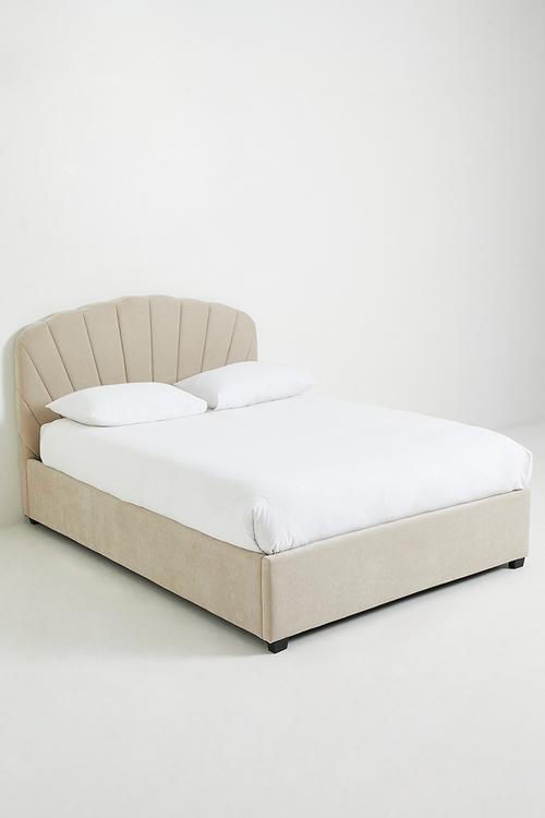 Pixie Upholsetered Bed - Natural