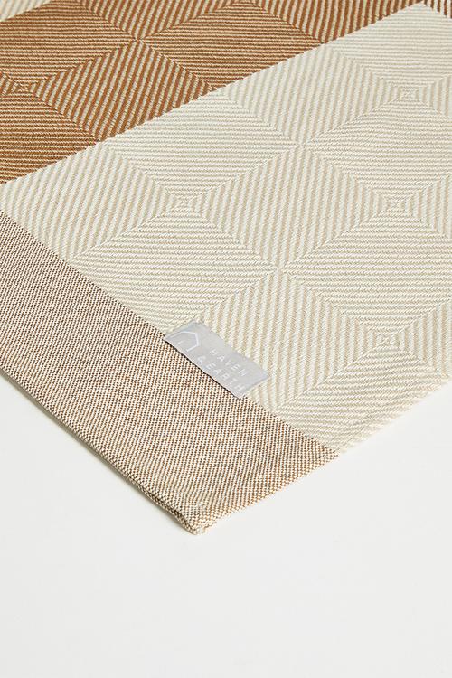 Protea Bed Throw - Leather/Bone