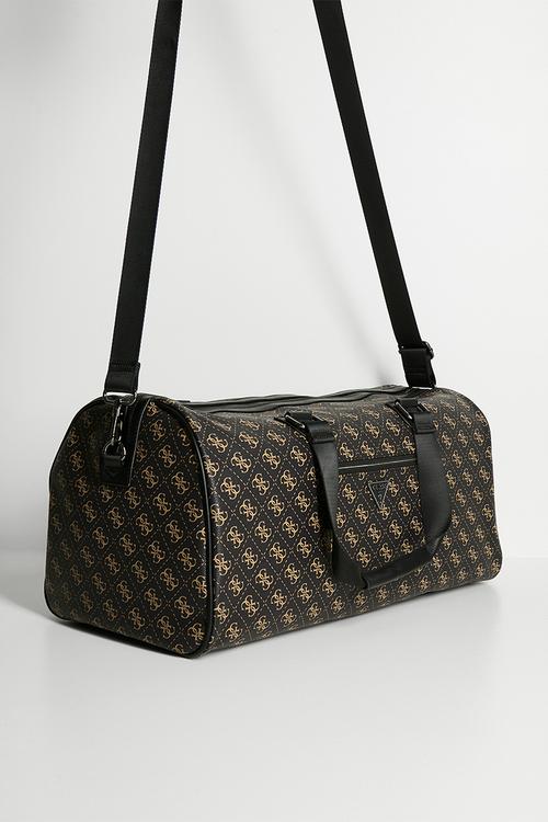 Guess ave small duffel - brown/black