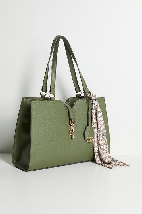 Cambodia E/W Tote Bag - Safari Green