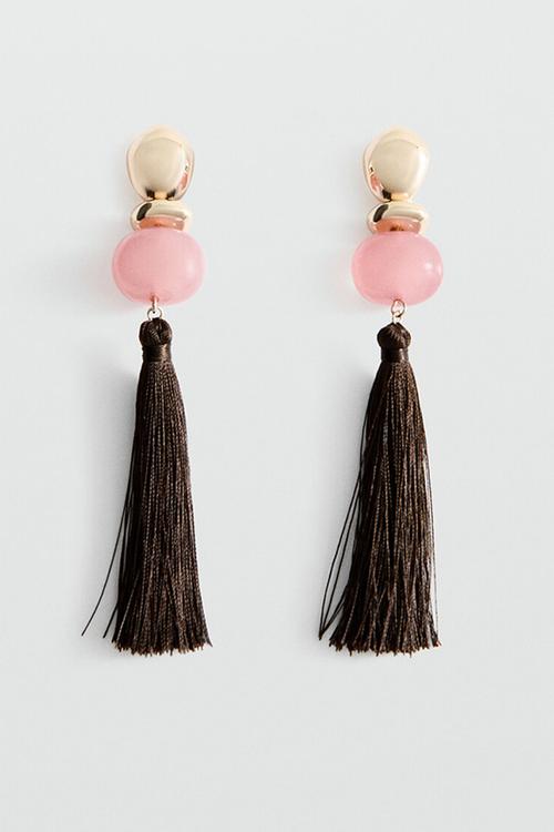 Mercedes Earrings - Brown