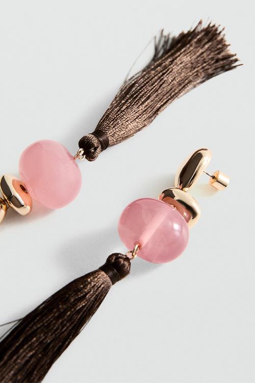 Mercedes Earrings - Brown