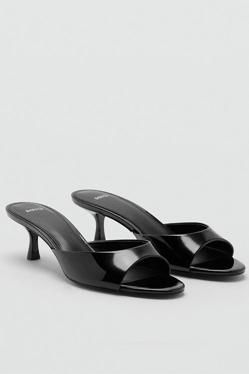 Play open toe mule - black