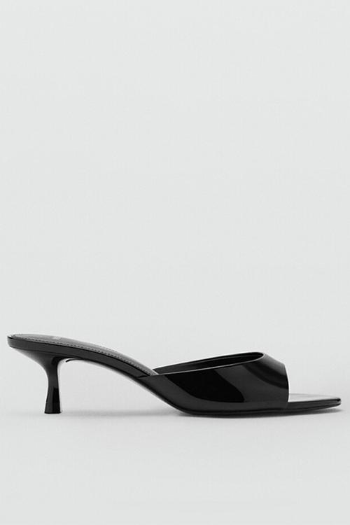 Play open toe mule - black