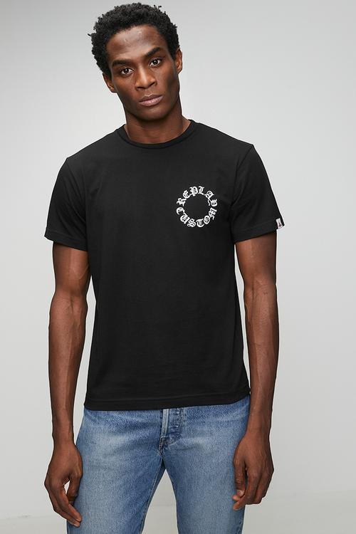 Basic Jersey Crew Neck T-shirt - Black