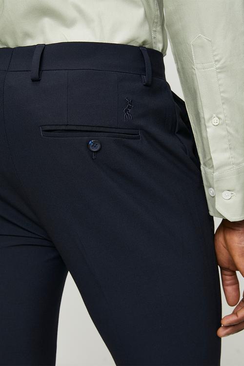 Keef Slim Fit Trouser - Navy