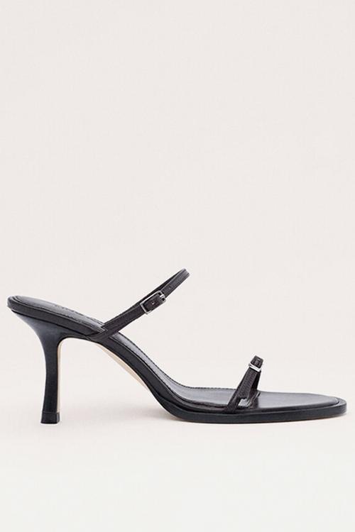 Top heel - dark brown